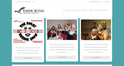 Desktop Screenshot of paperwing.com